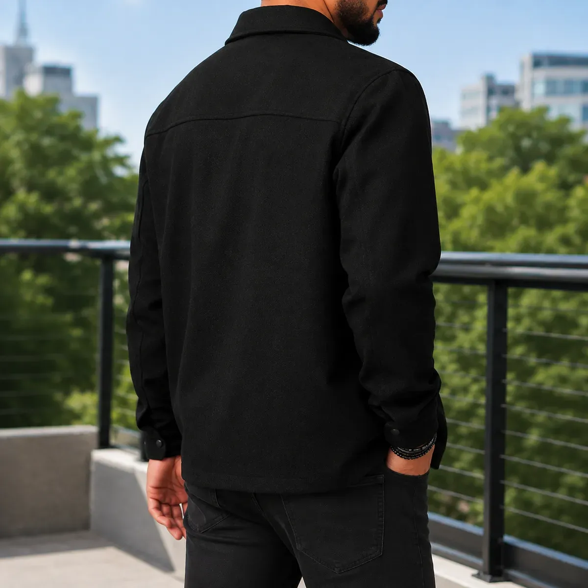Maxim Utility Jacket — detail