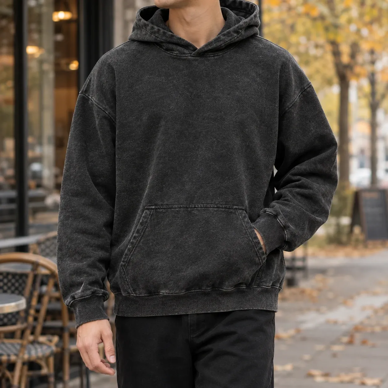 Hugh Washed Hoodie — source gallery photograph 1
