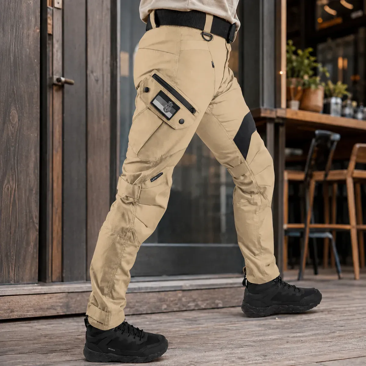 Gabriel Tactical Pants in Beige