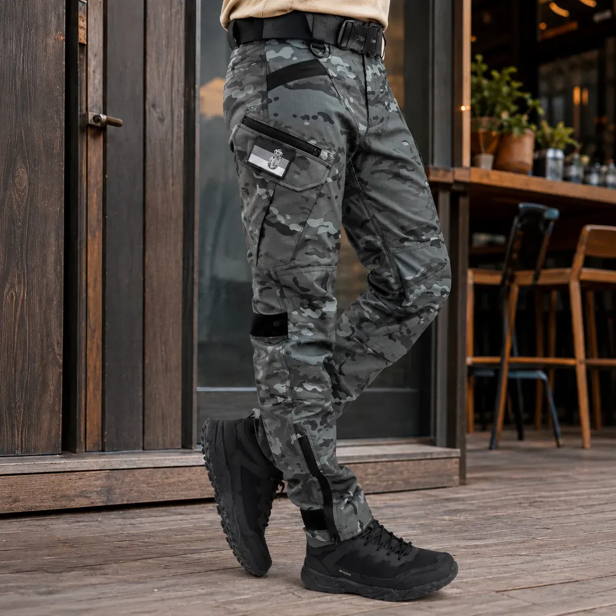 Gabriel Tactical Pants in Gray