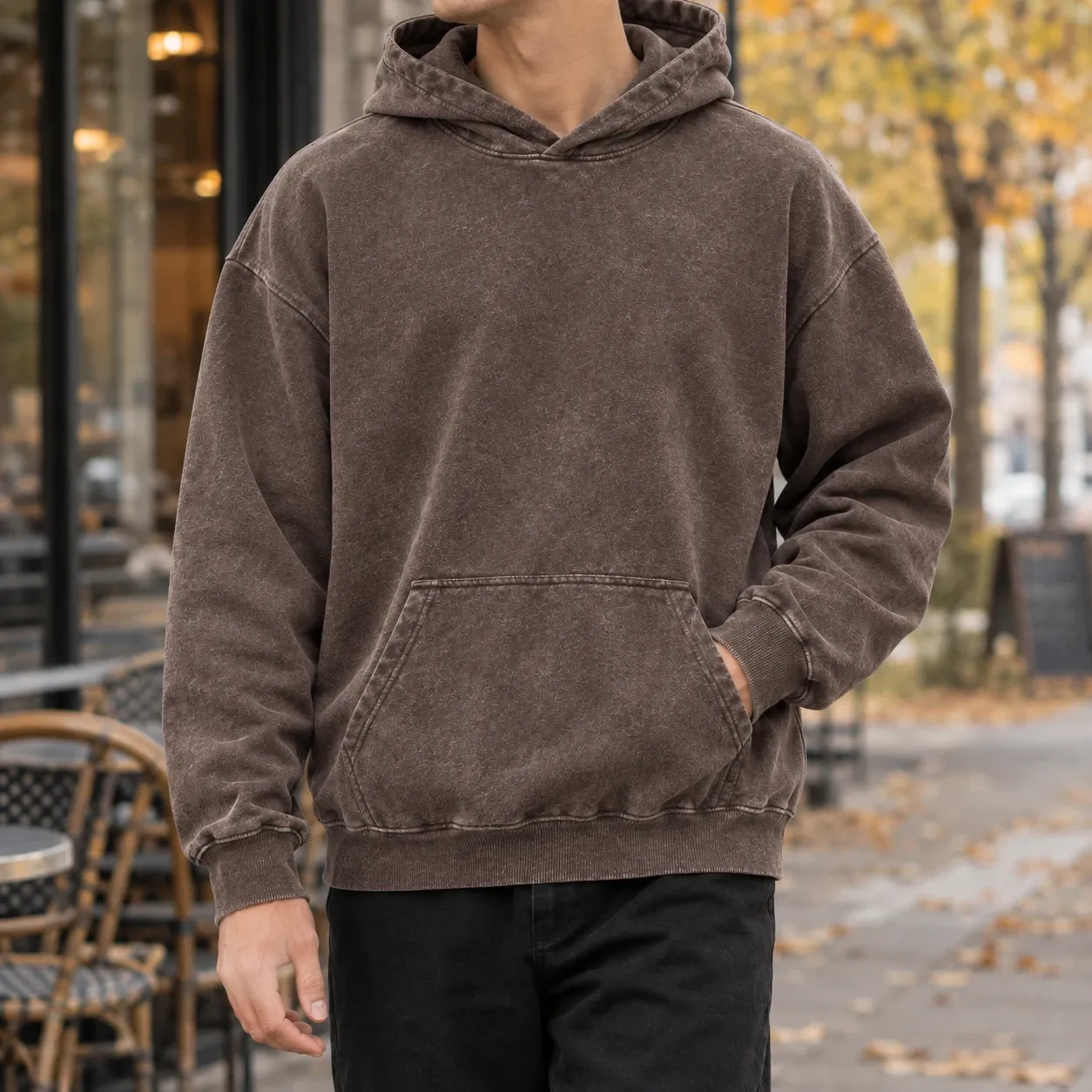 Hugh Washed Hoodie — source gallery photograph 3