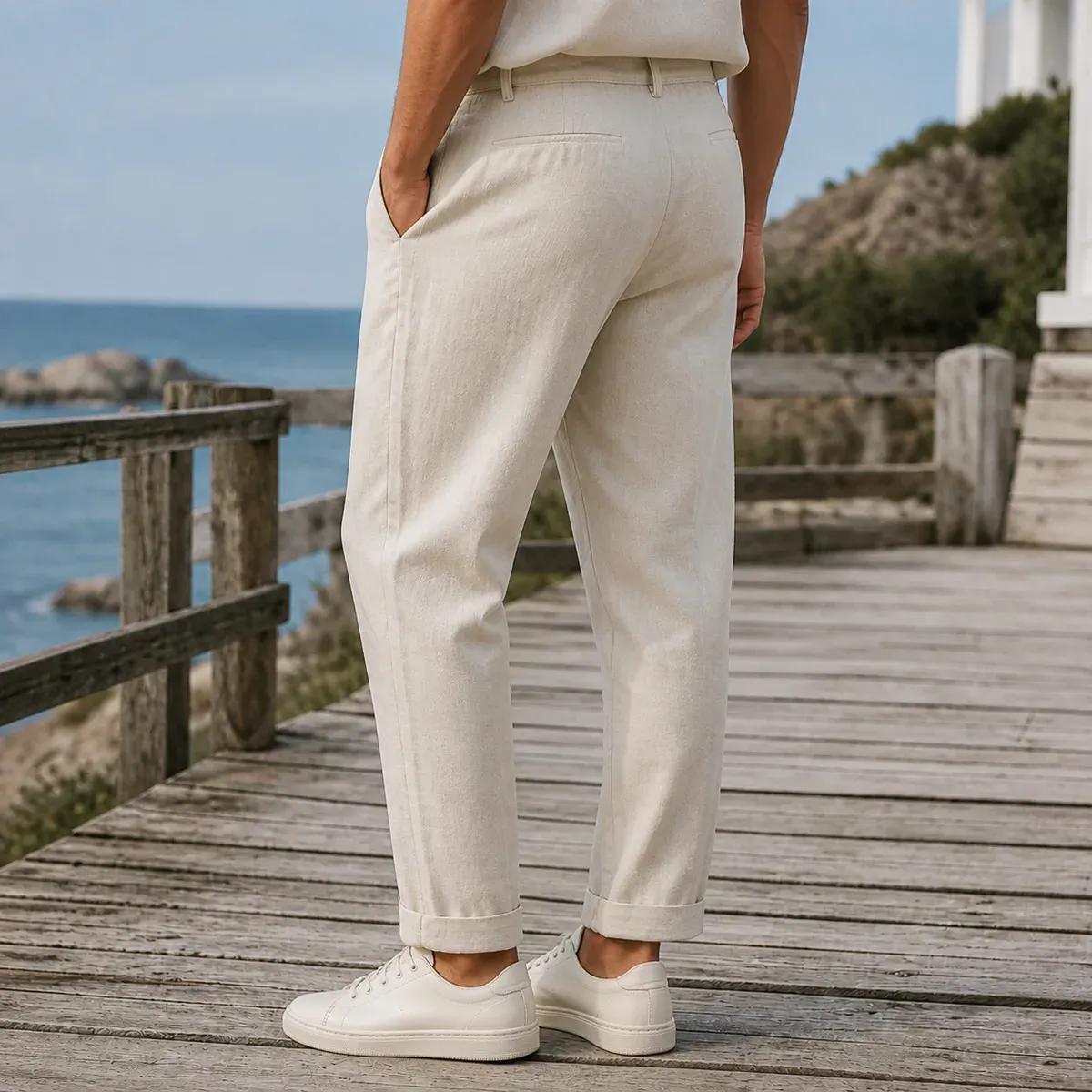 Holden Tapered Pants — detail