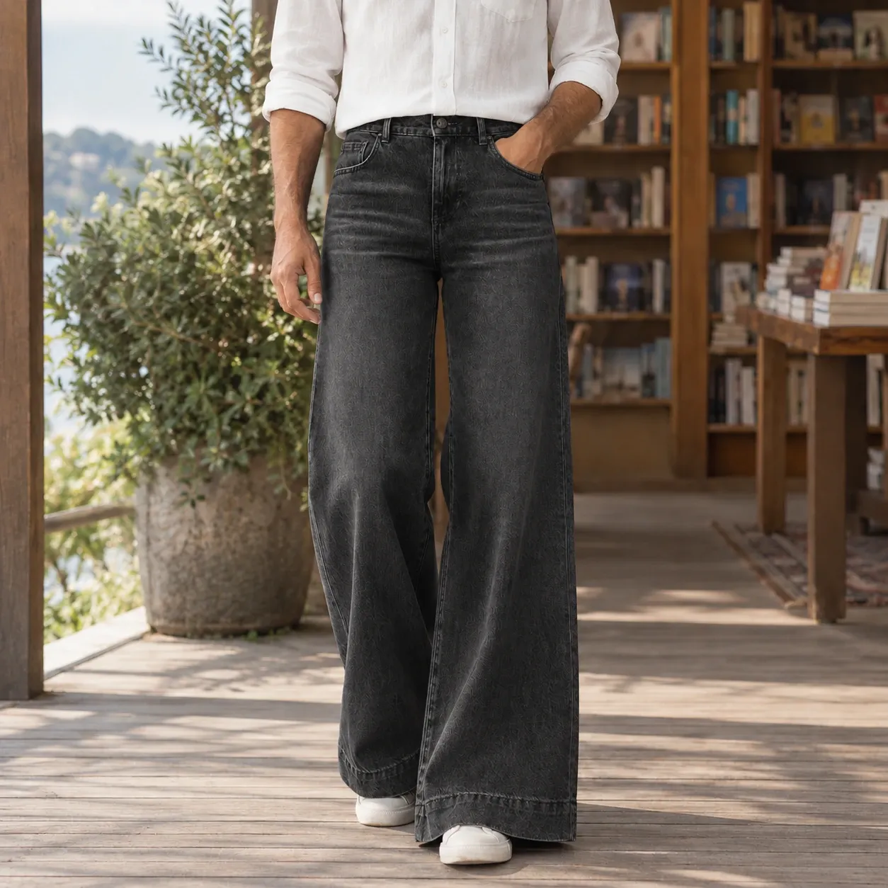 Alphonse Wide Leg Jeans — source gallery photograph 6