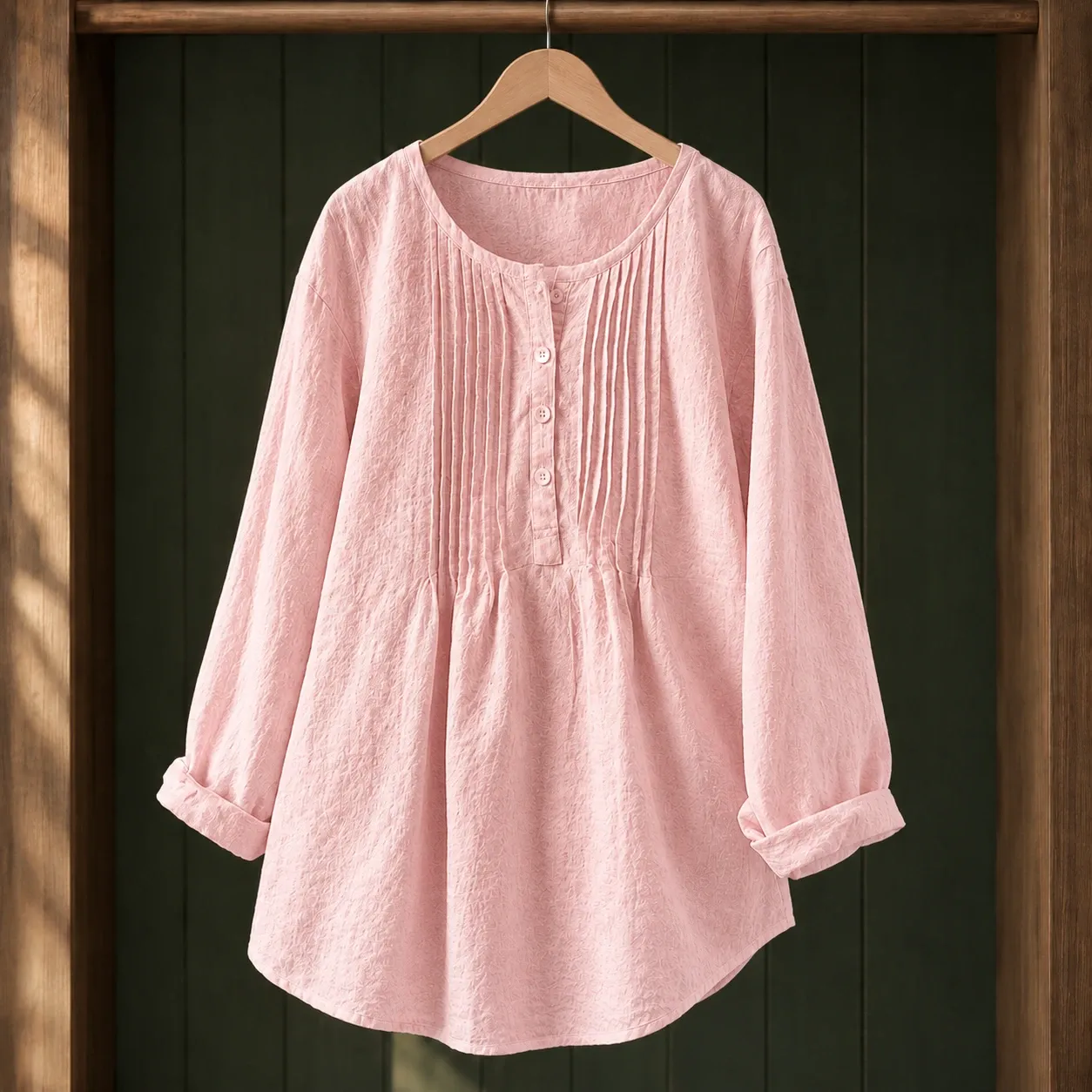 Delia-Rose Pintuck Blouse — source gallery photograph 3